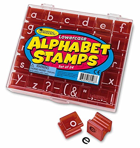 アルファベットスタンプ 小文字 Alphabet Stamps Lowercase LER0598