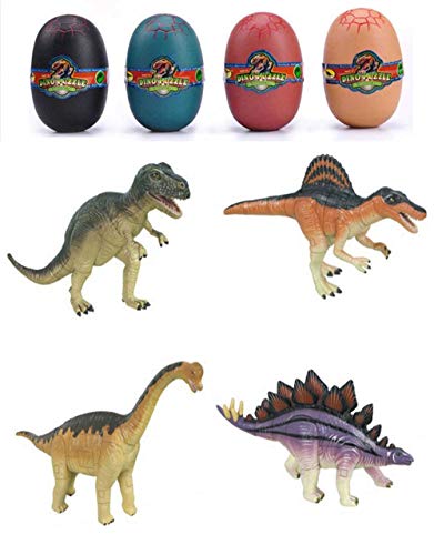 【3DpuZZle】立体パズル 恐竜のタマゴ 4個セット (C22) 全48種