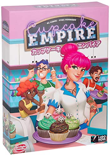 アークライト カップケーキ・エンパイア 完全日本語版 (2-4人用 60分 10才以上向け) ボードゲーム